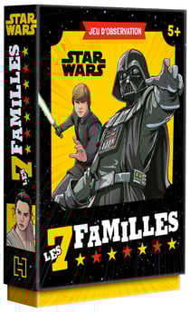 Jeu de cartes 7 familles - Star wars