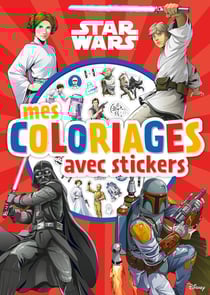 Mes coloriages avec stickers - Star Wars