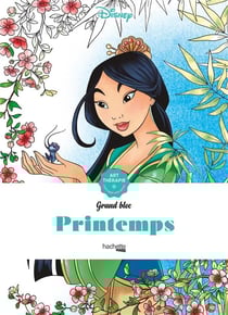 Art-thérapie ; Coloriages Disney : Printemps