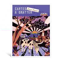 Cartes à gratter Hachette - Douce France