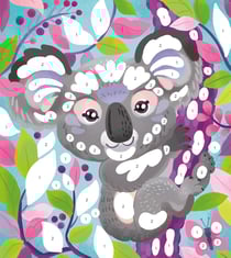 Paillettes et dorure : Portraits d'animaux