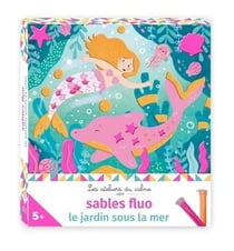 Les ateliers du calme : Sables fluo : Le jardin sous la mer
