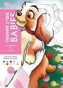 Coloriages mysteres disney - trompe l'oeil babies