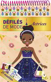 Actrices - 21 modèles et 7 planches de stickers
