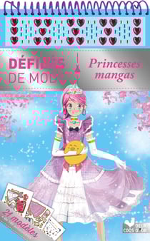Bloc spirale princesse mangas