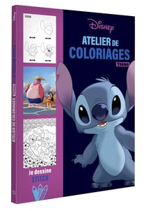 DISNEY TEENS - Atelier de coloriages - J'apprends à dessiner Stitch