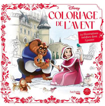 Coloriage de l'Avent Disney