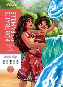 Coloriages mystères Disney - Famille Tome 2