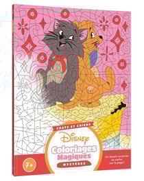 Coloriages magiques : Mystères : Chats et chiens