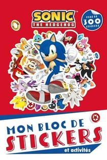 Bloc stickers et activités - Sonic - Hachette