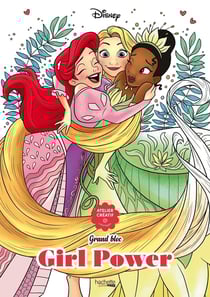 Art thérapie - Grand bloc : Girl power - Hachette Heroes