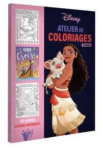 DISNEY TEENS - Atelier de coloriages - Citations inspirantes