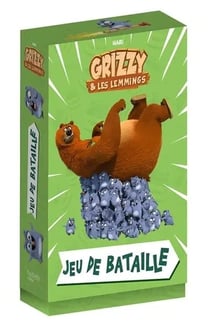 Boite de cartes : Grizzy - Jeu de bataille - Hachette