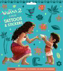 Les ateliers Disney : Tattoos et Stickers - Vaiana 2