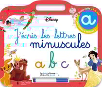 Disney - les grands classiques- ardoise j'ecris les lettres minuscules (4-6 ans)