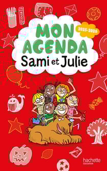 Agenda scolaire 2025-2026 Hachette Education - 13 x 19 cm - Sami et Julie