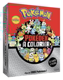 Pokémon - Pokedex à colorier de Kanto à Paldea : Livre de coloriages