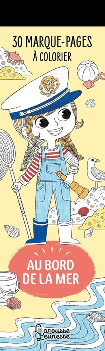 30 marque-pages à colorier - Au bord de la mer