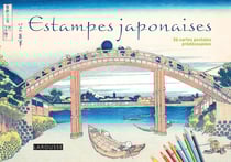 Cartes postales à colorier : Estampes japonaises