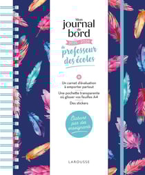Mon journal de bord de professeur des écoles édition 2025/2026 - Larousse - 192 pages - 22 x 29,7 cm