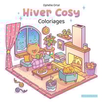 Hiver Cozy - coloriages