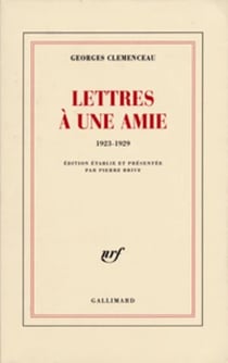 Lettres à une amie : 1923-1929