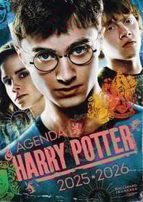 Agenda scolaire 2025-2026 Gallimard Jeunesse - 12,8 x 17,7 cm - Harry Potter