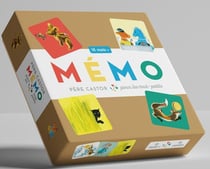 Mémo père castor pour les tout-petits