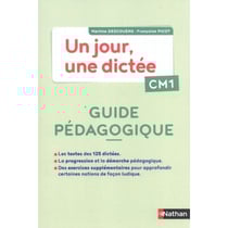 Jour de dictée - CM1 - guide pédagogique