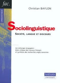 Sociolinguistique - Société, langue et discours