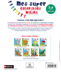 Mon super coloriages malins 3-6 ans