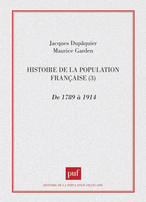 Histoire population française - tome 3
