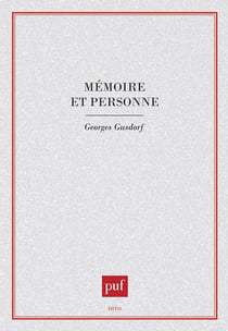 Mémoire et personne