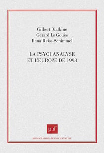 La psychanalyse et l'Europe de 1993