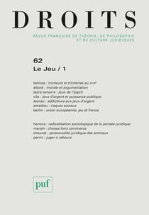 Revue Droits n.62