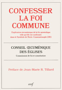 Confesser la foi commune
