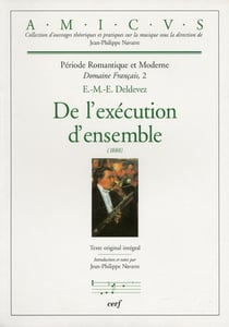 De l'execution d'ensemble (1888)