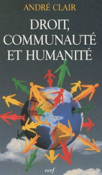 Droit, communaute et humanite