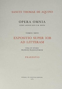 Pack Expositio super Iob ad litteram - tome 26