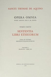 Sententia libri ethicorum - tome 47