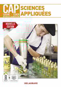 Sciences appliquées 1re et 2e années CAP cuisine, CSHCR et métiers de l'alimentation : pochette élève (édition 2021)
