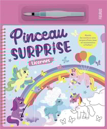 Pinceau surprise - Licornes (spiralé)