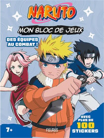 Mon bloc de jeux Naruto (+ stickers) - Des équipes au combat !