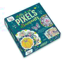 Coffret de tableau mandala - Mille et un pixels diamants
