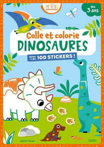 Colle et Colorie - Dinosaures