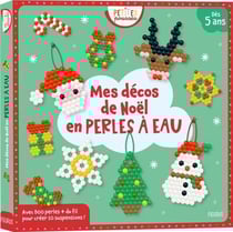 Mes decos de noel en perles a eau - jouet