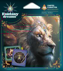 Cartes à gratter Animal totem