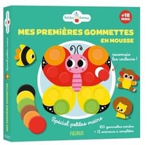 Mes premières gommettes mousse : Reconnais les couleurs !