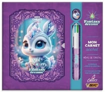 Coffret carnet secret avec Bic - Fantasy Dreams (Rêve de cristal)