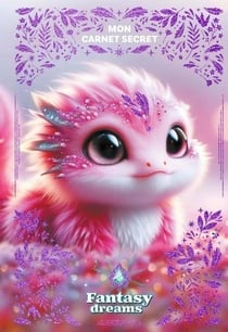 Carnet - Rose - Mon carnet secret Fantasy Dreams - 96 pages